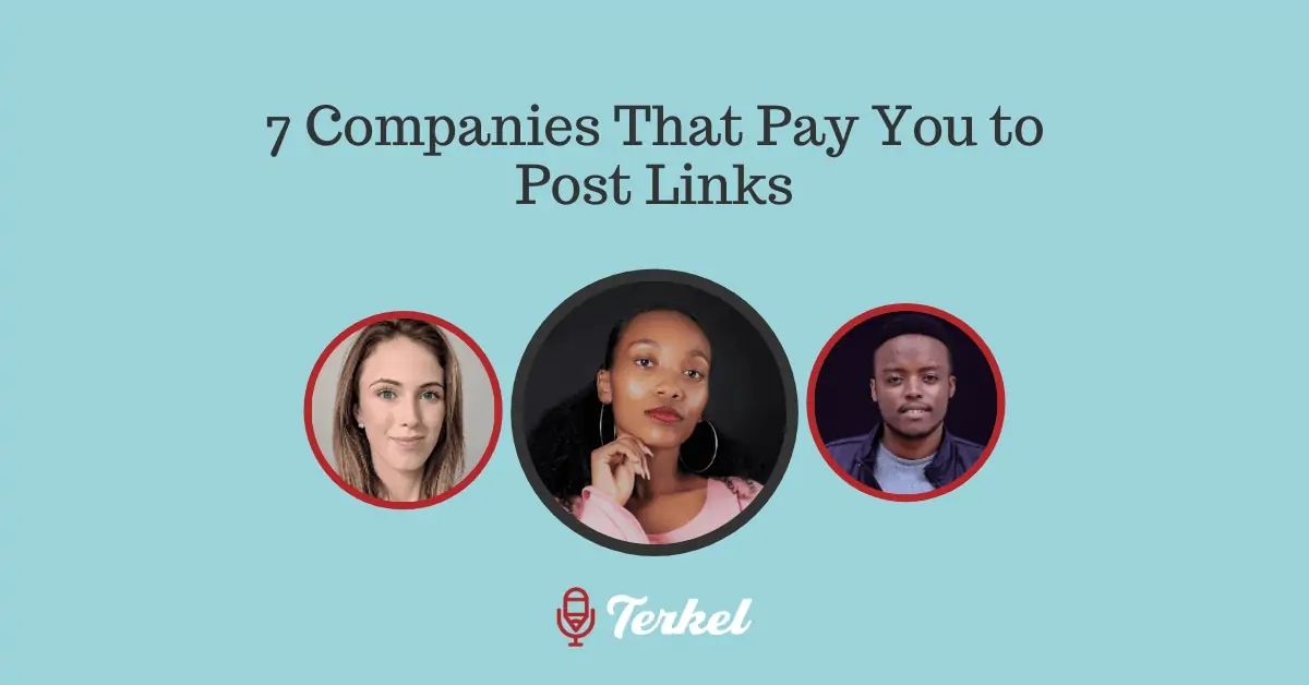 companies pay you to post links online